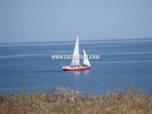 прогулка на яхте, Черноморское, Крым